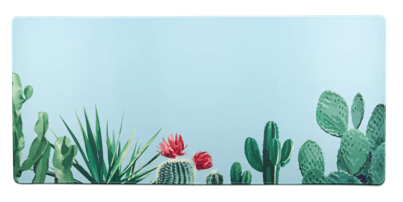 Cactus Deskmat - TurtleKeebs