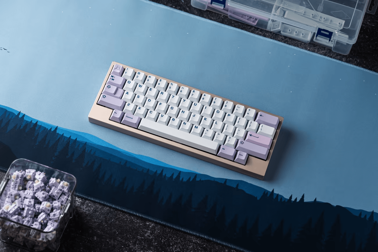 Blue Horizons Deskmat - TurtleKeebs