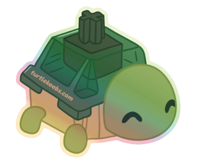 TurtleKeebs Sticker - TurtleKeebs