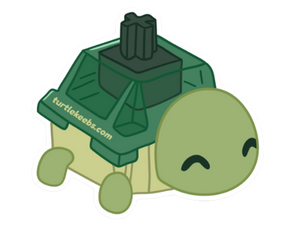TurtleKeebs Sticker